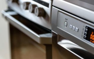 clean oven in a London house