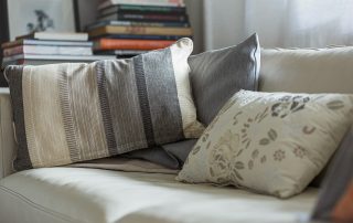 upholstery in a London houme