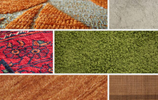 different kinds of carpet fibers